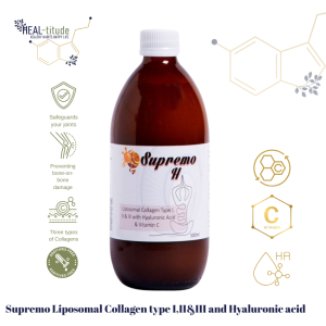 Supremo Liposomal Collagen type I,II&III and Hyaluronic acid