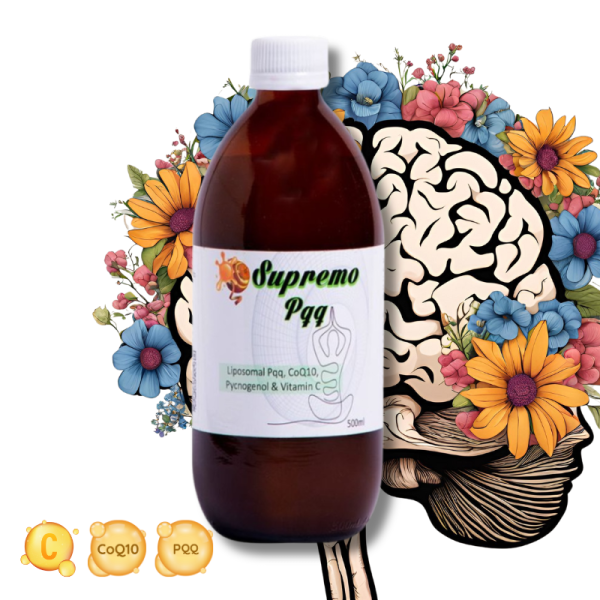 Supremo Liposomal PQQ,CoQ10, Pycnogenol and Vitamin C